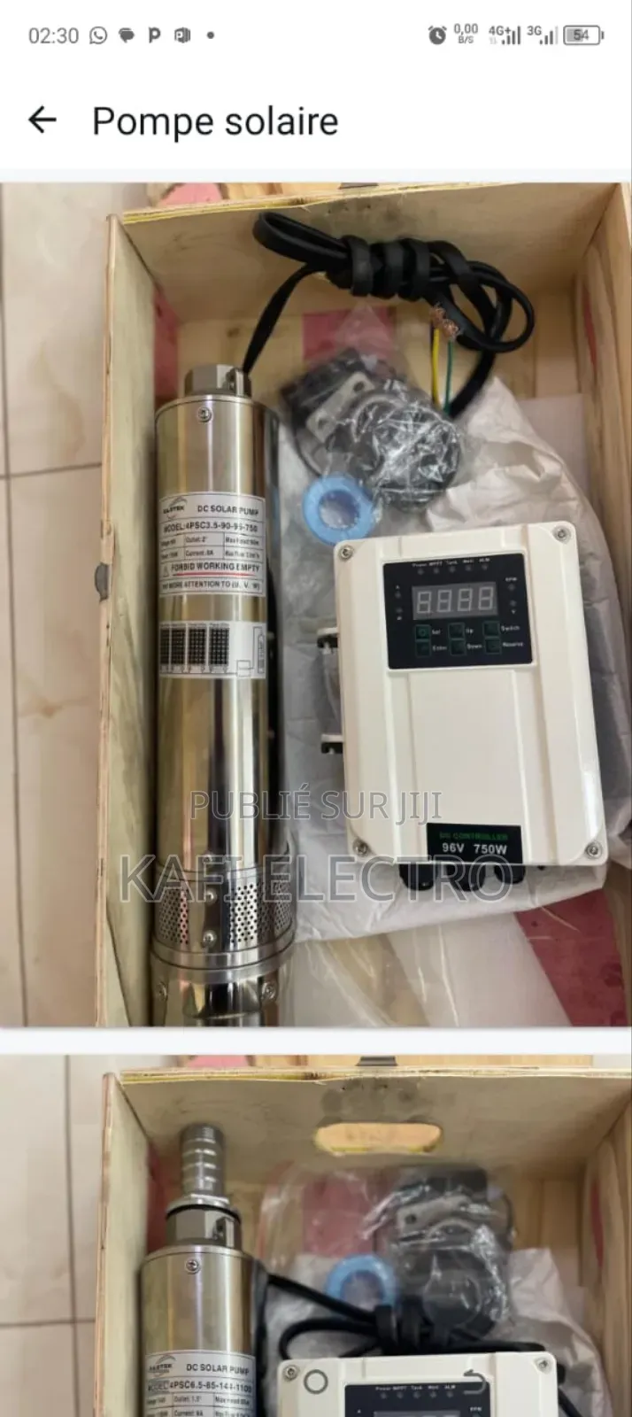 Pompe Immergée Solaires Disponible