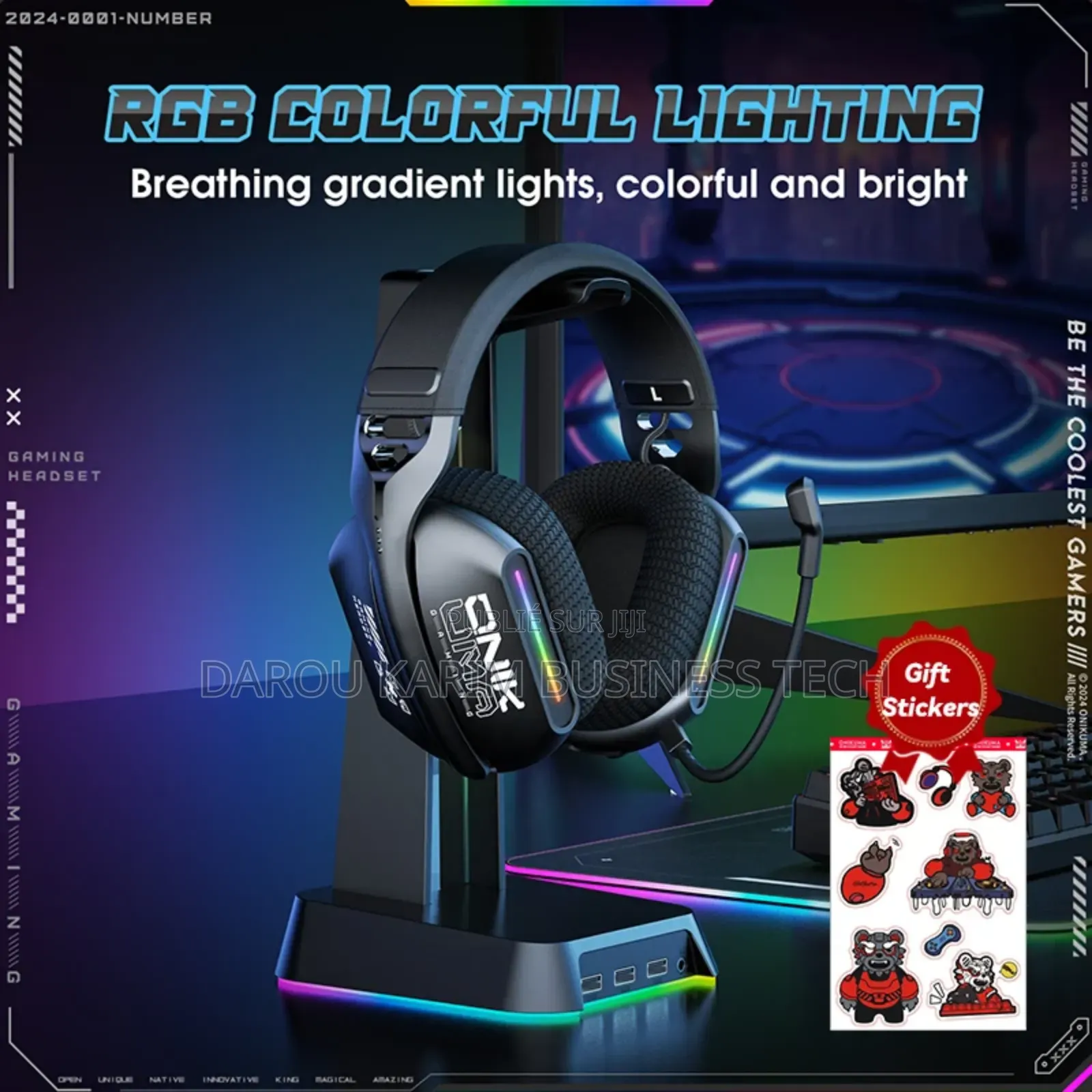 Wireless Feeling Gaming Headphone
