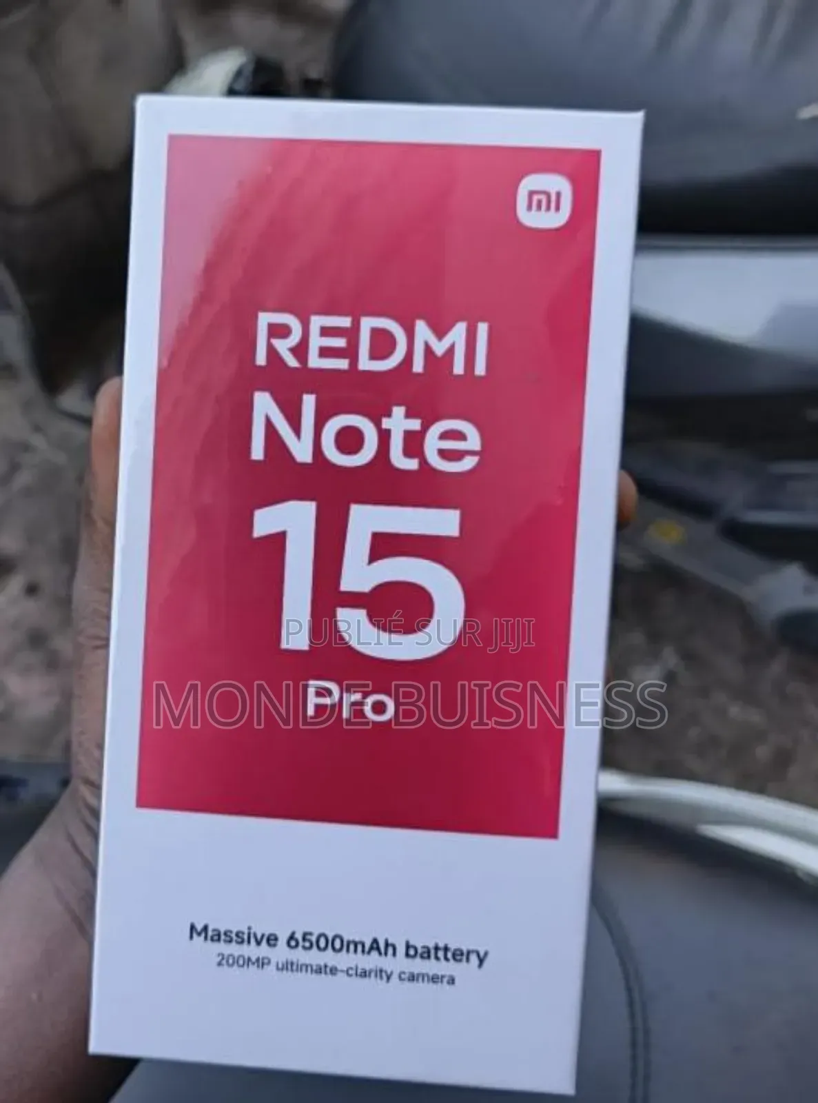 Nouveau Xiaomi Redmi Note 15 Pro 512 GB Noir