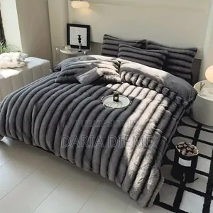 Drap Couette Fourrure 3 Pièces