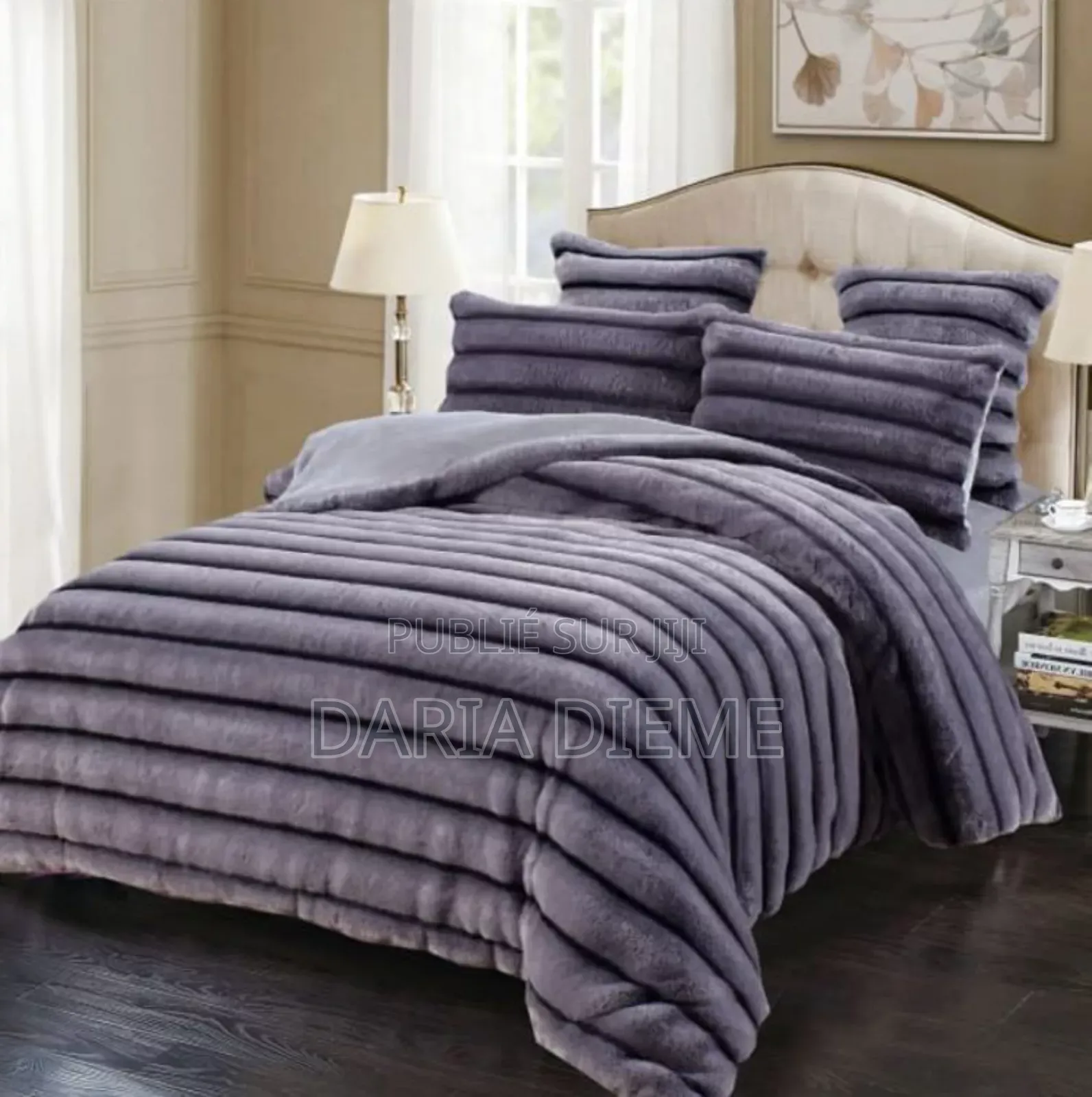 Drap Couette Fourrure 3 Pièces