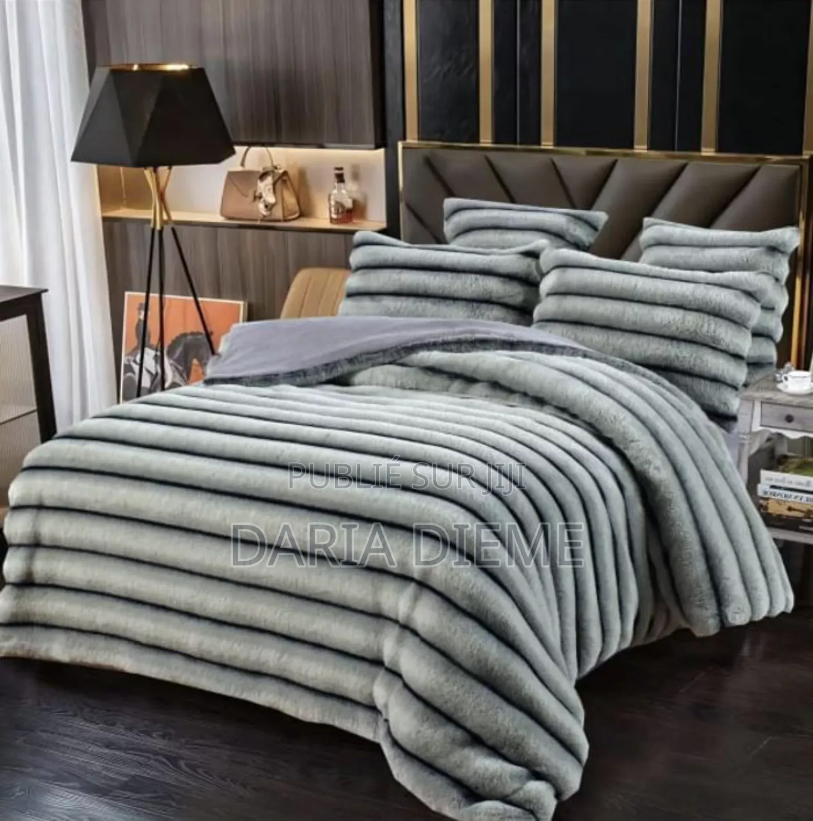 Drap Couette Fourrure 3 Pièces