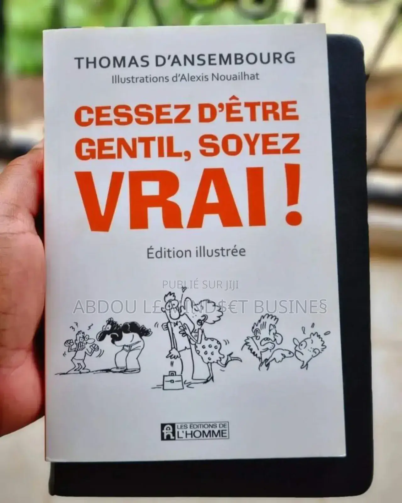 Livre : Cessez d'Être Gentils, Soyez Vrai Disponible