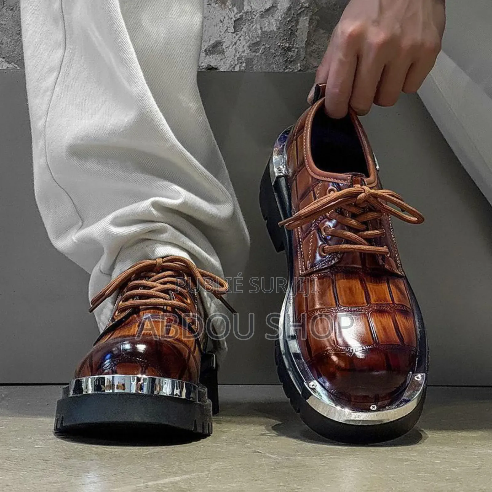 Chaussures Bottes De Ville Disponible