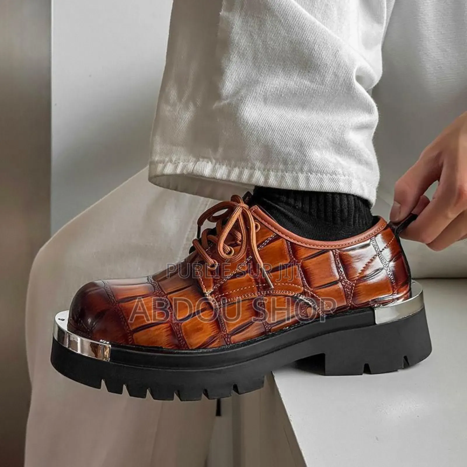 Chaussures Bottes De Ville Disponible