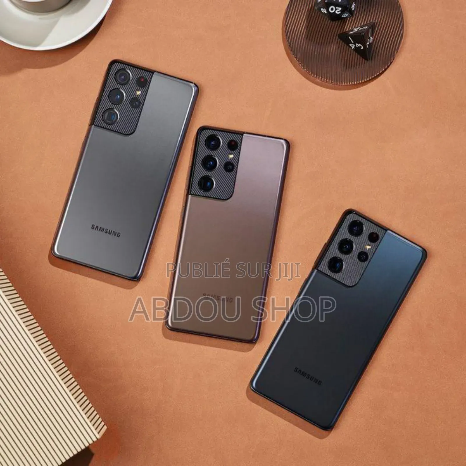 Nouveau Samsung Galaxy S21 5G 128 GB Noir