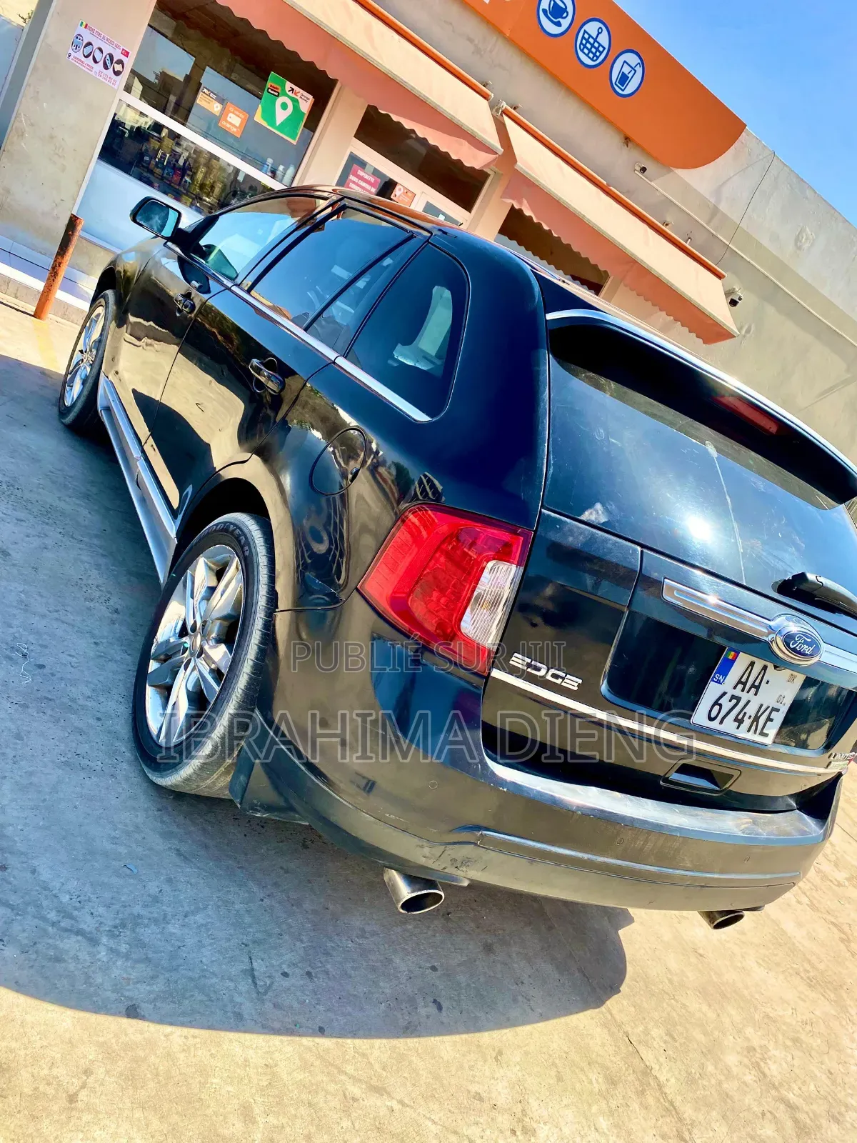 Ford Edge Limited 4dr FWD (2.0L 4cyl 6A) 2013 Noir