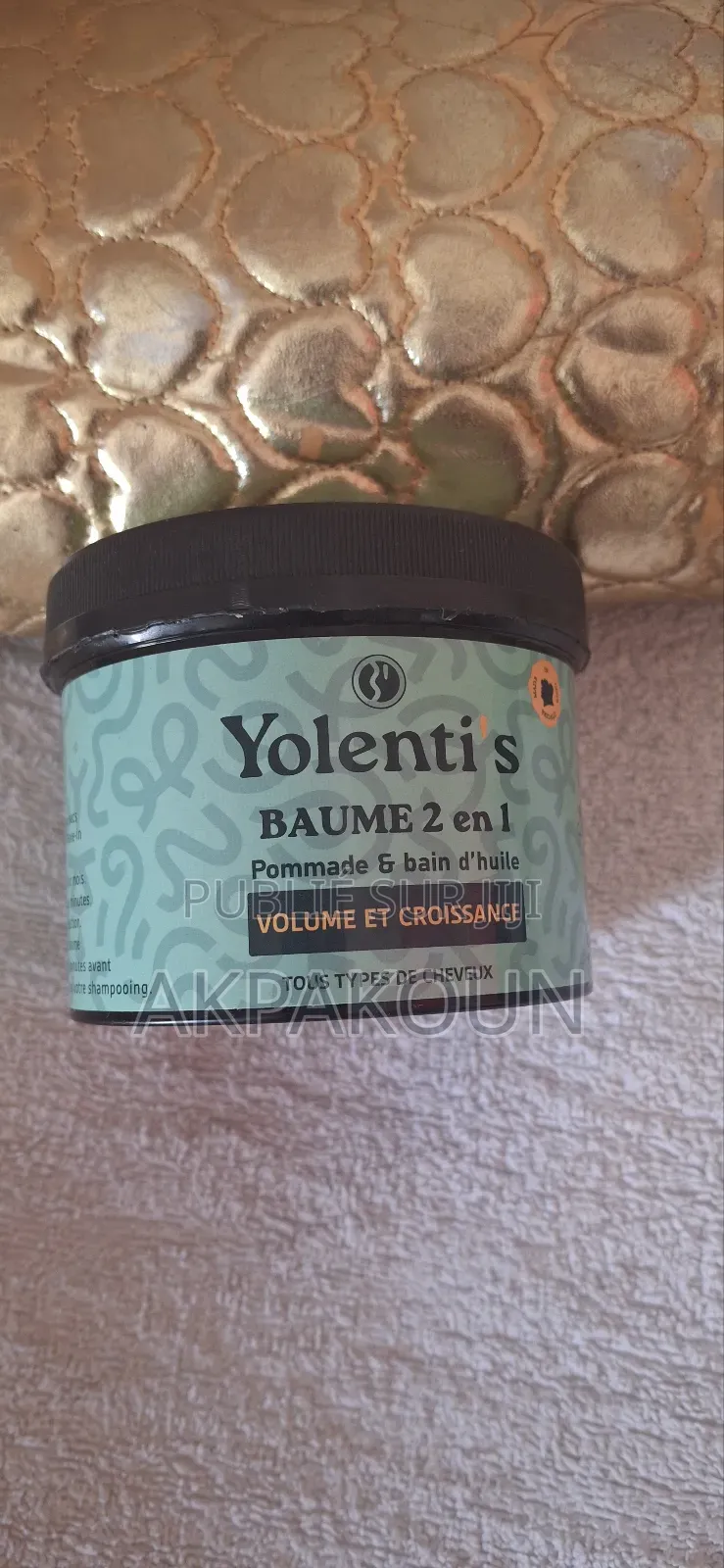Yolanti's Pour Vos Routine Cappillaire. Disponible a Afrikan Beauty +