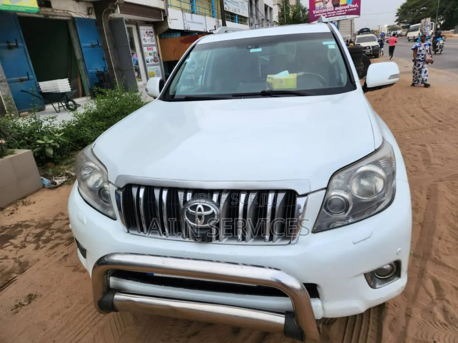 Toyota Land Cruiser Prado 2012 Blanc