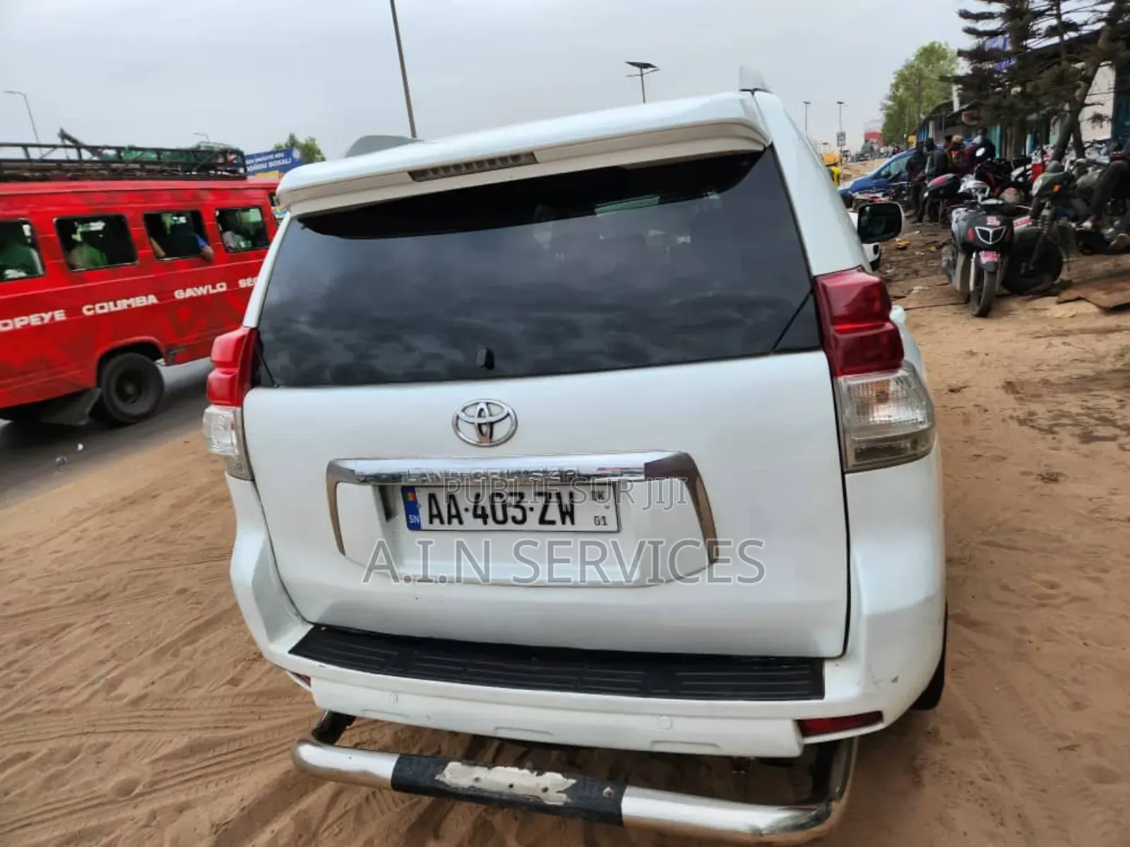 Toyota Land Cruiser Prado 2012 Blanc