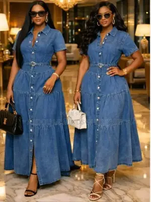 Robe Chemise Combinaison Jean Disponible