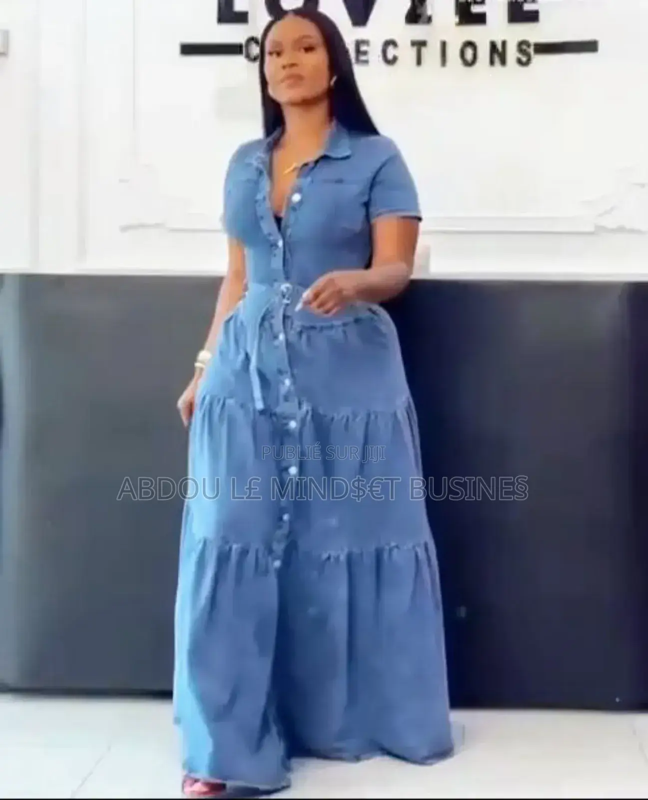Robe Chemise Combinaison Jean Disponible