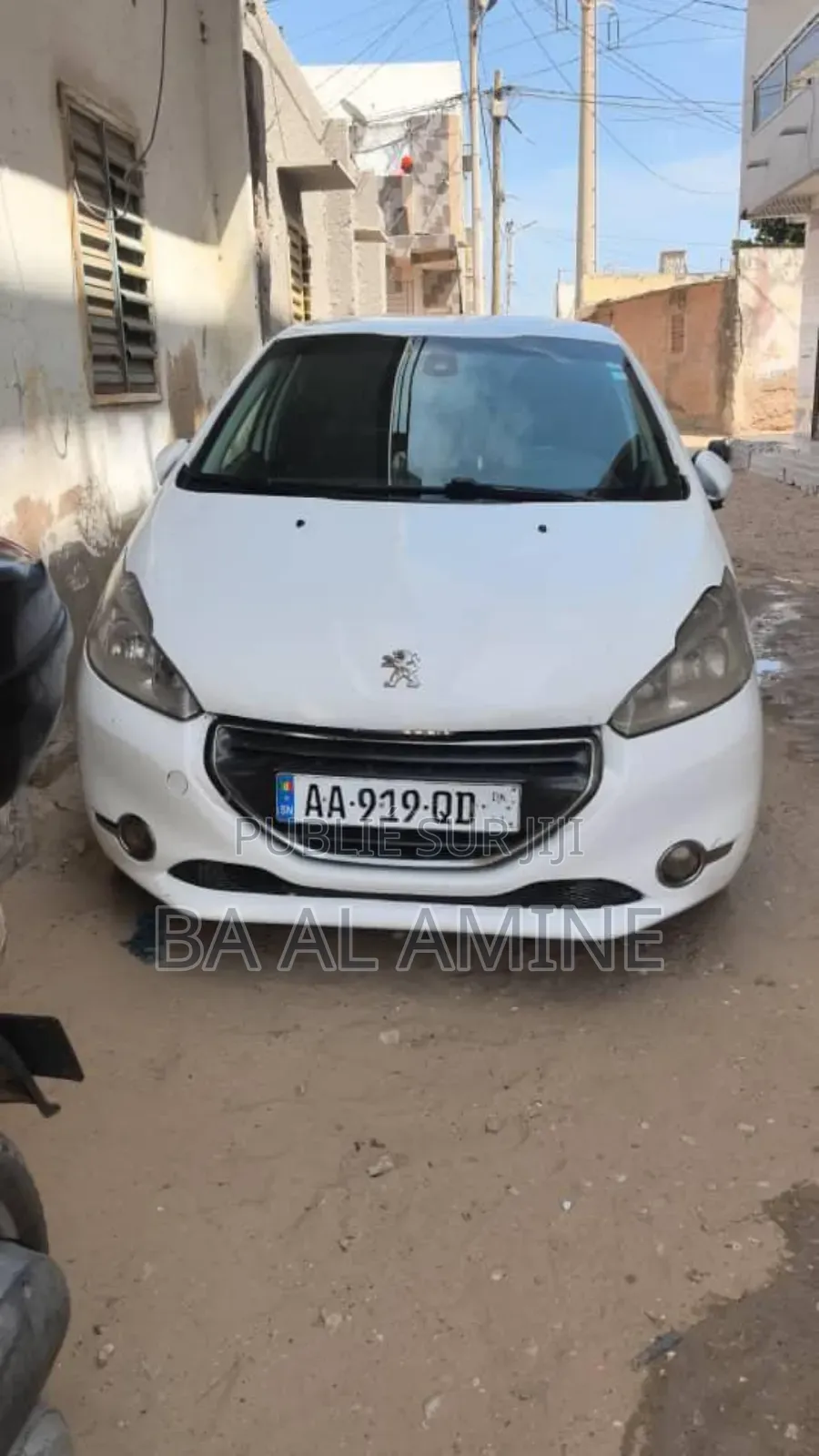 Peugeot 208 2014 Blanc