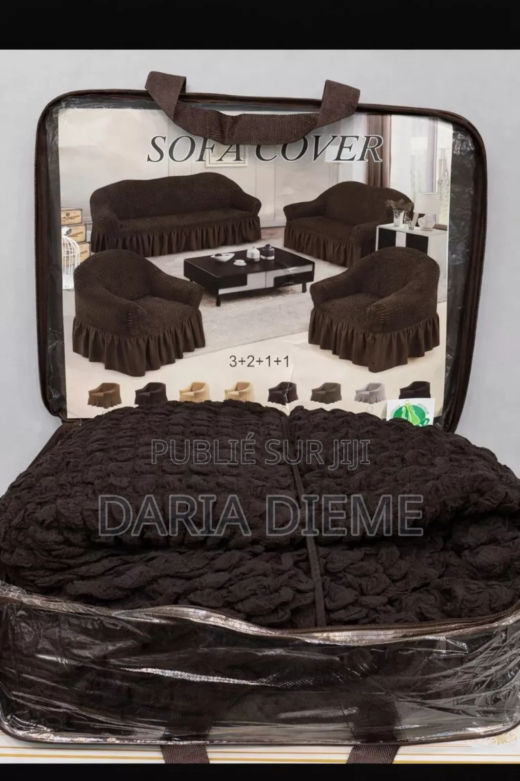 Housse Fauteuil Coton 7 Places