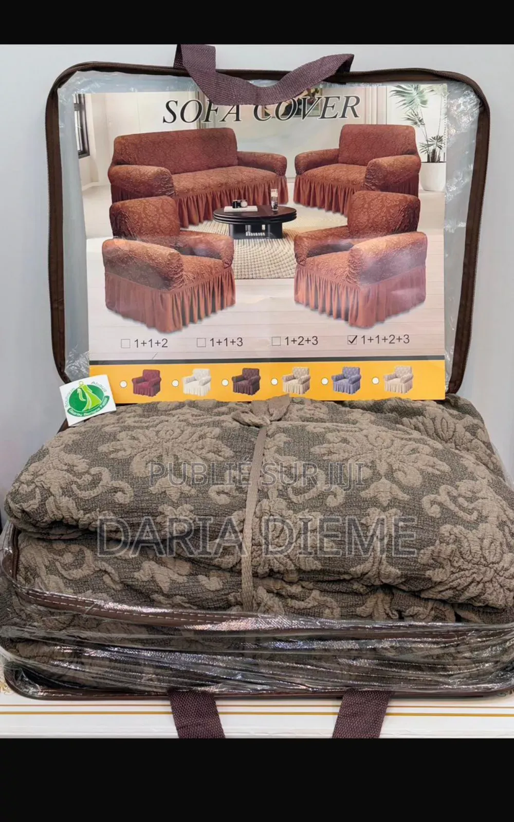 Housse Fauteuil Coton 7 Places
