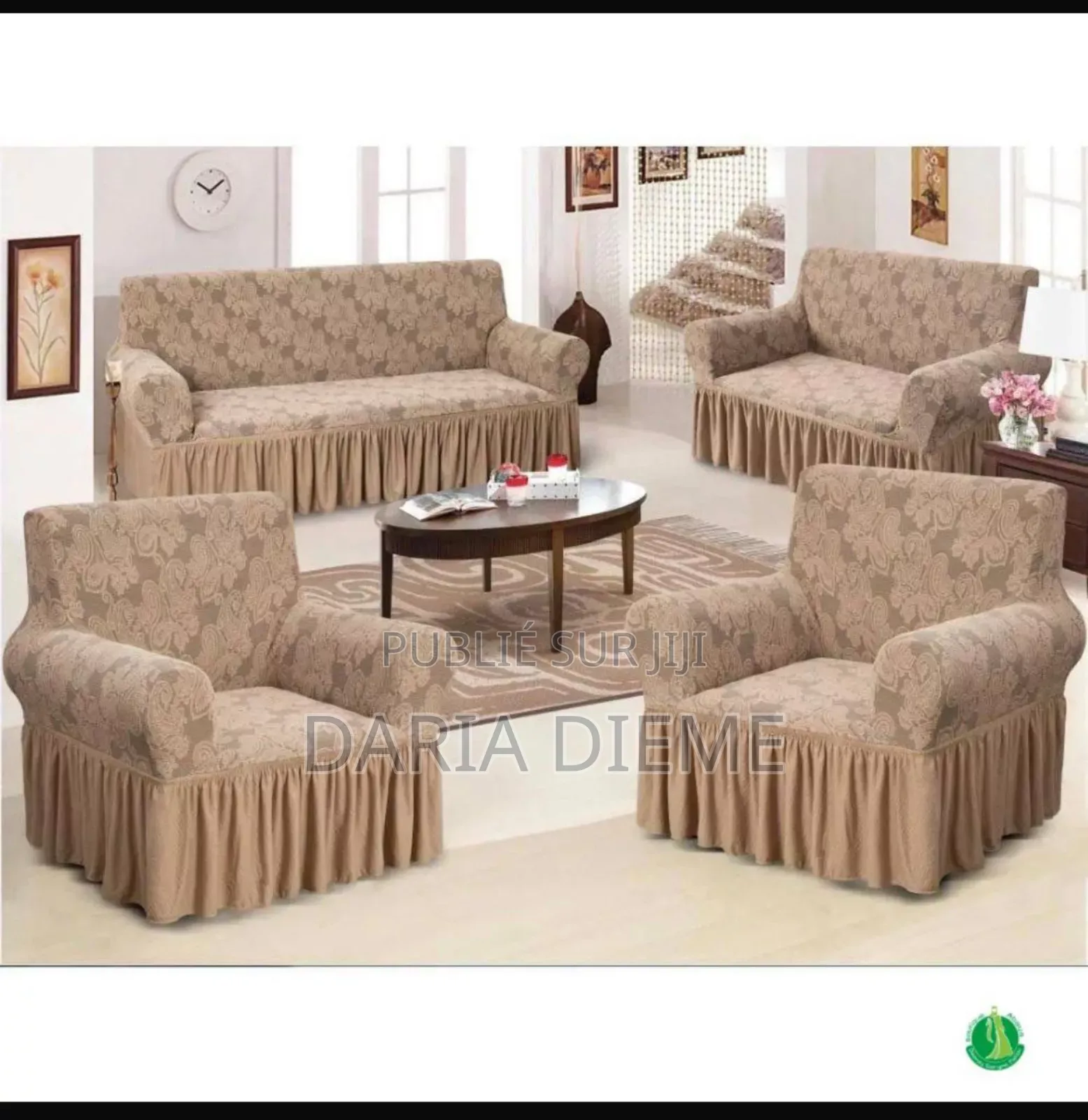 Housse Fauteuil Coton 7 Places