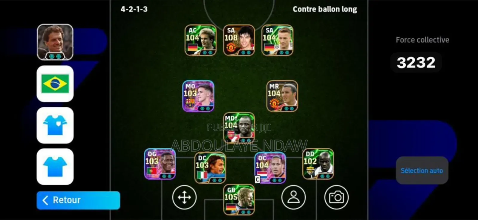 Compte Efootball