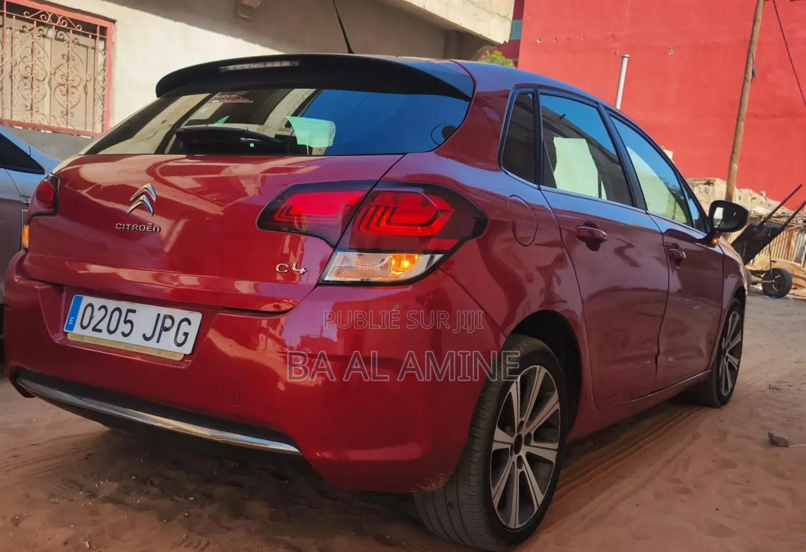 Citroen C4 2016 Rouge