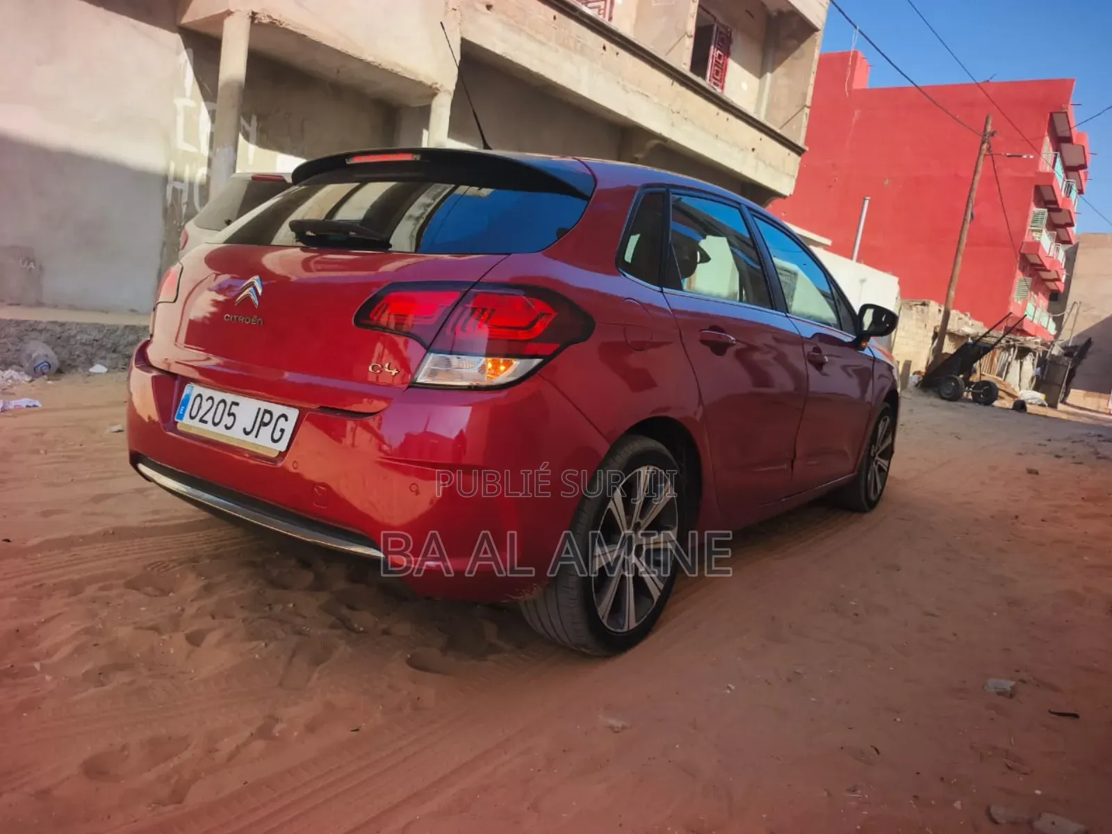 Citroen C4 2016 Rouge