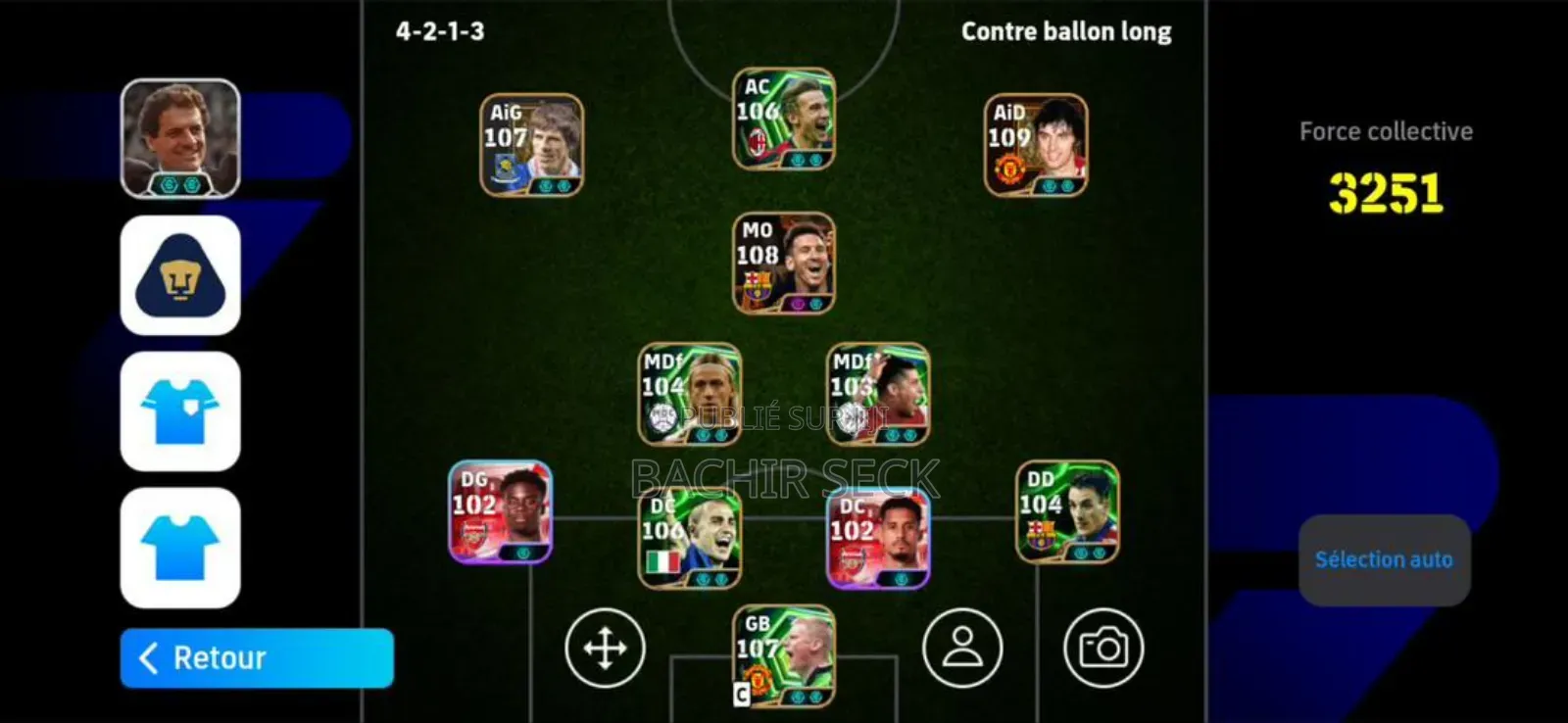 Compte Efootball