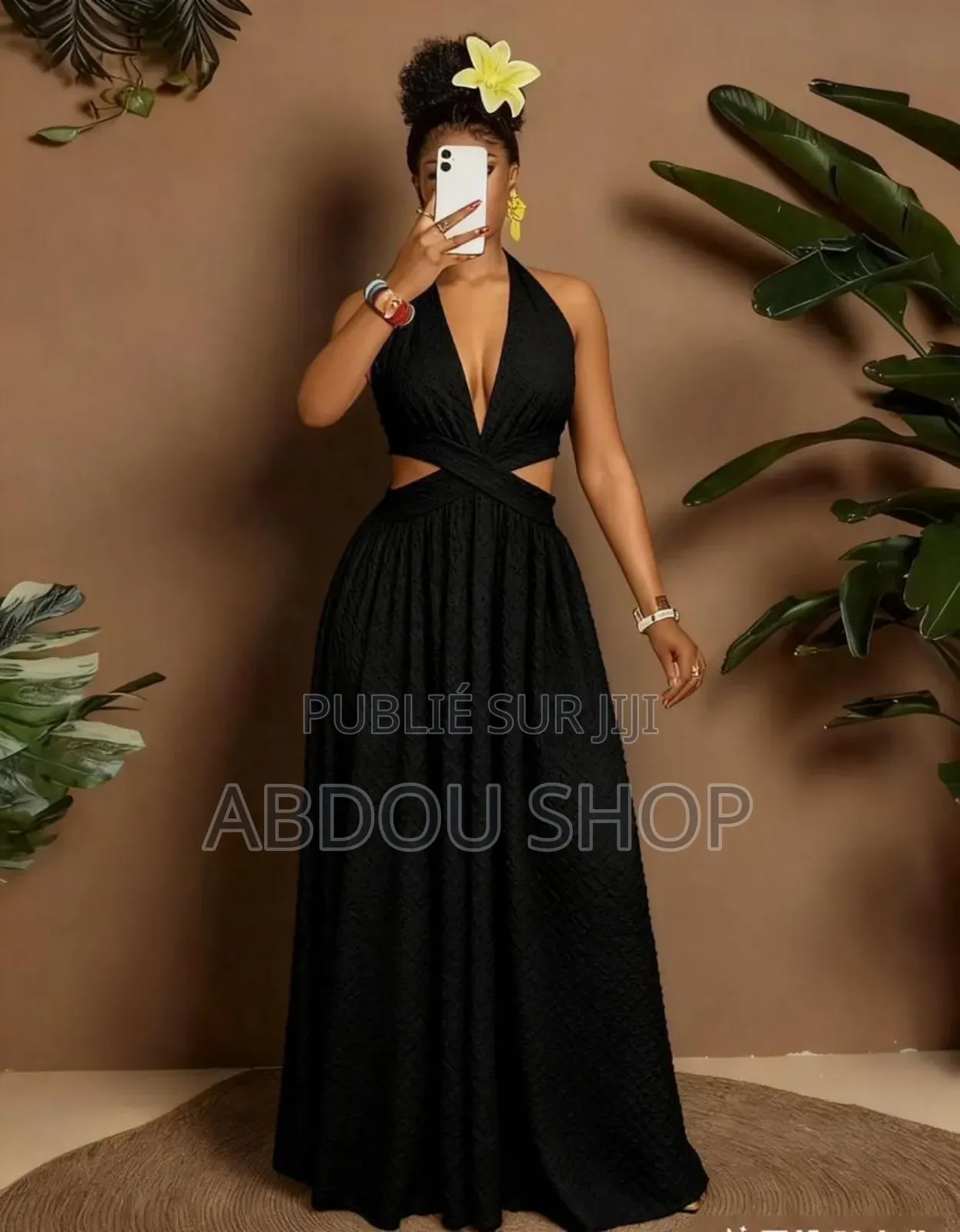 Robe Longue Sans Manche Qualité Original Disponible