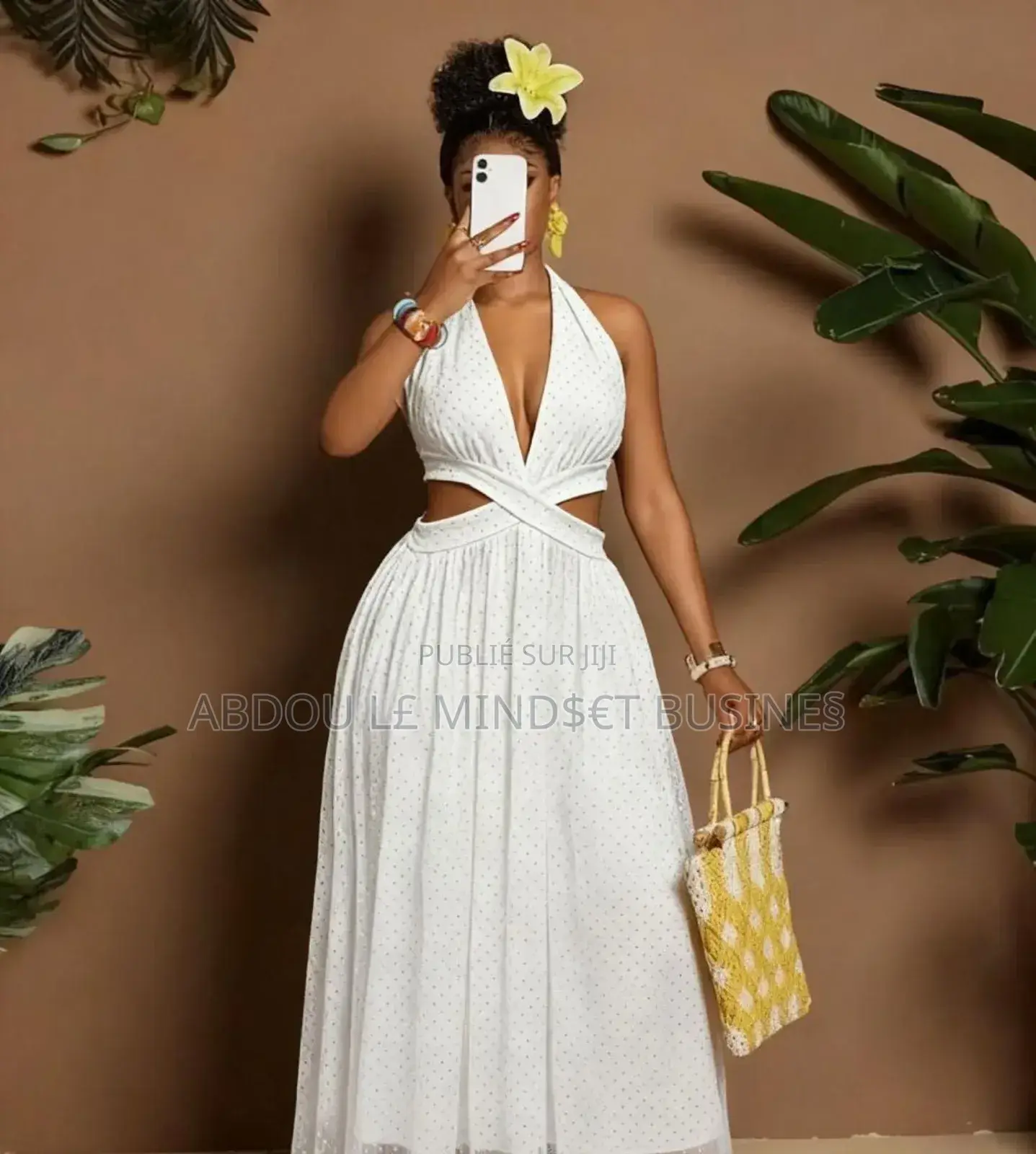 Robe Longue Sans Manche Qualité Original Disponible