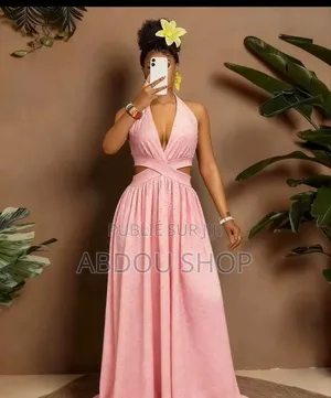 Robe Longue Sans Manche Qualité Original Disponible