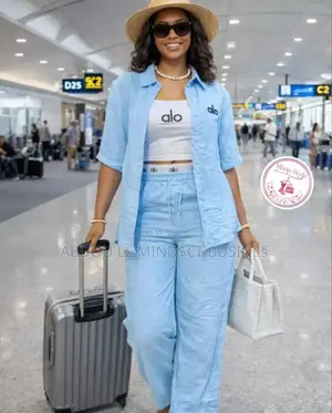 Ensemble Alo 3 Pièces Pantalon Chemise Disponible
