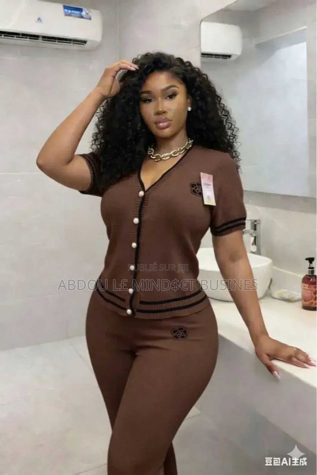 Ensemble Veste Bas Large Disponible