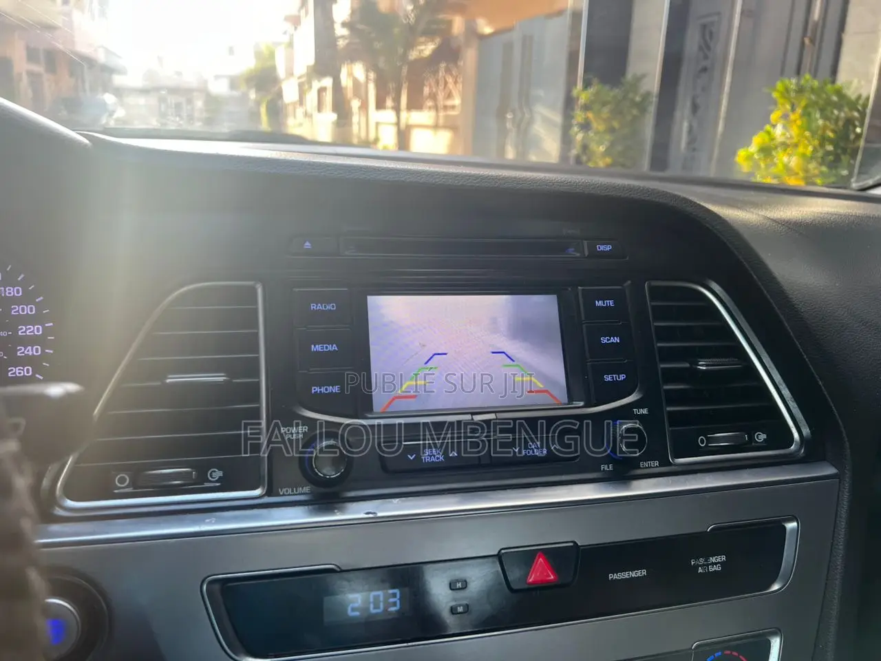 Hyundai Sonata 2015 Bleu