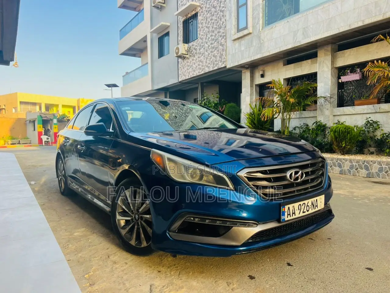 Hyundai Sonata 2015 Bleu