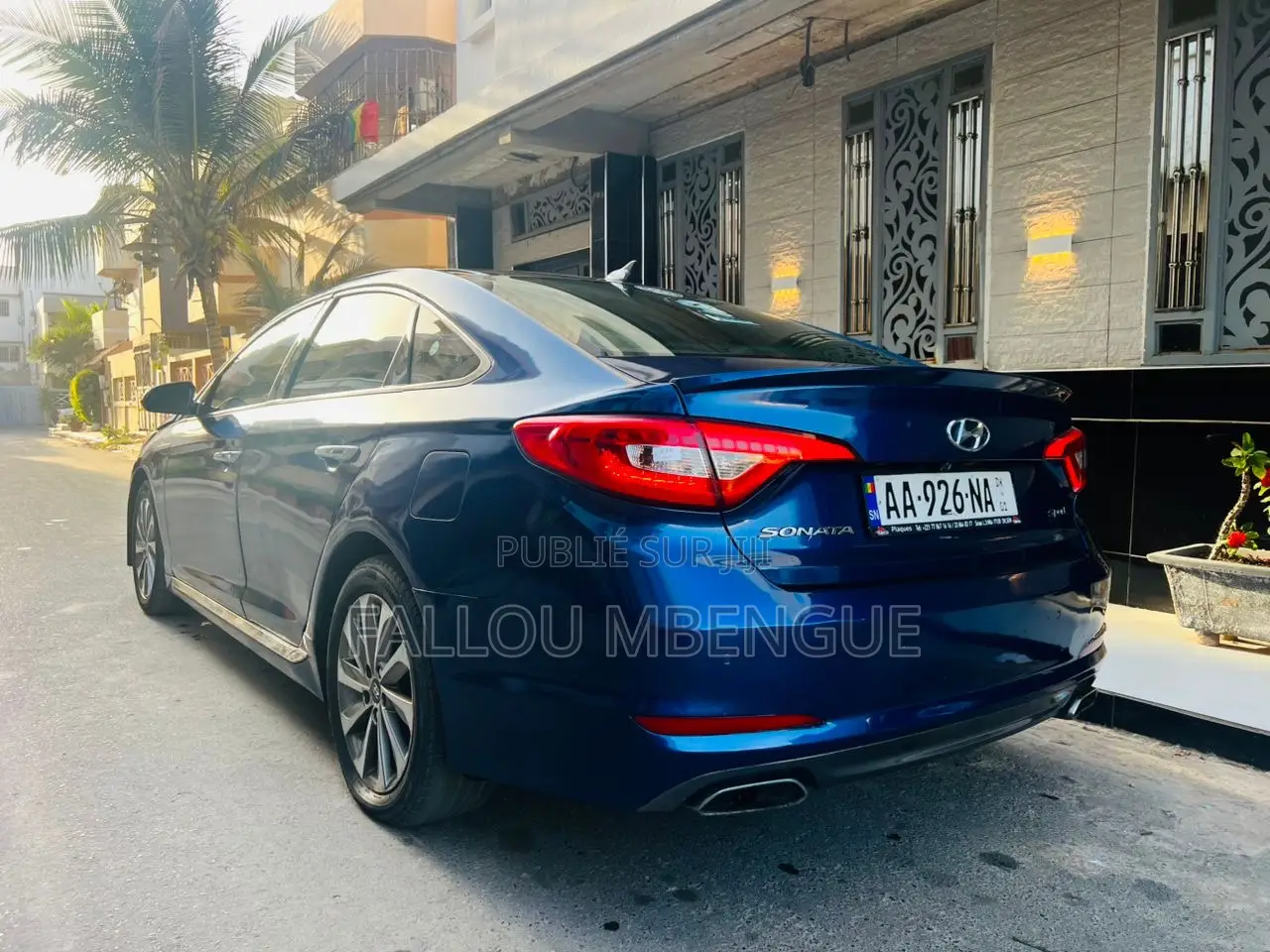Hyundai Sonata 2015 Bleu