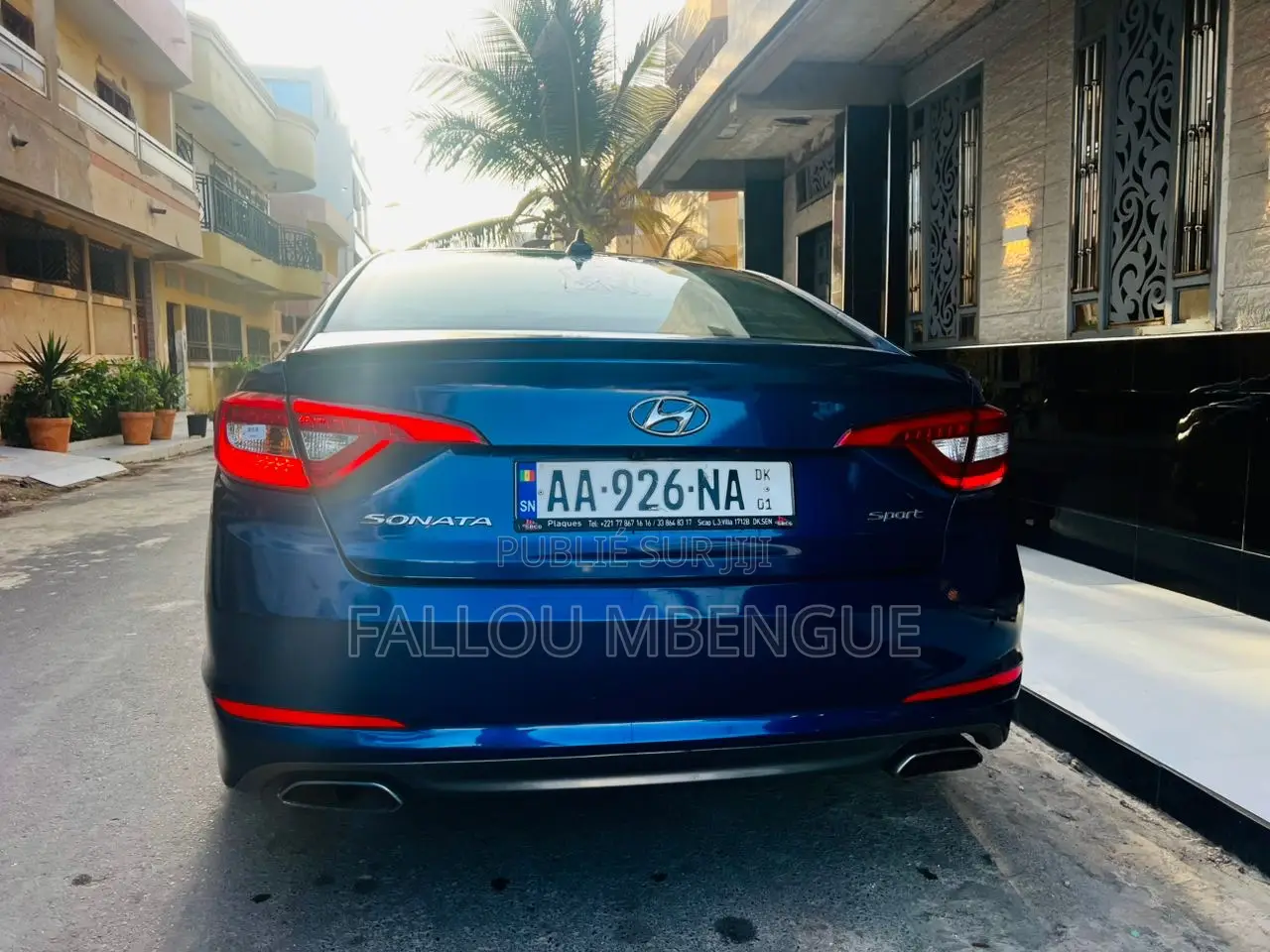 Hyundai Sonata 2015 Bleu