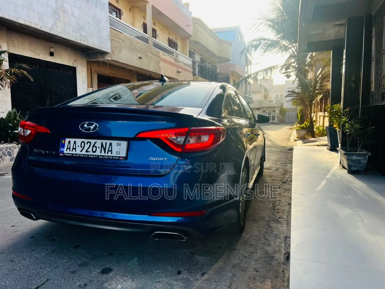 Hyundai Sonata 2015 Bleu