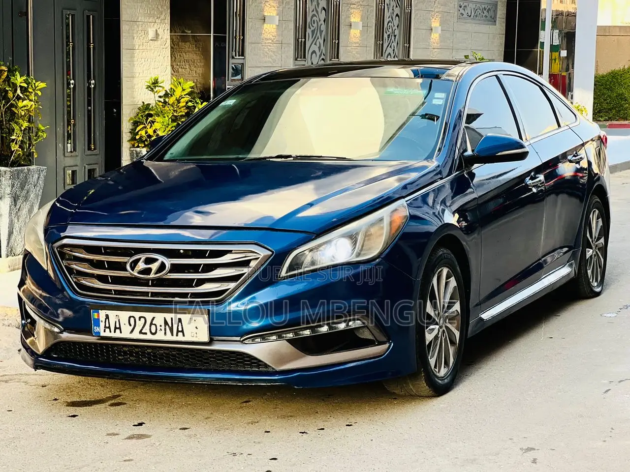Hyundai Sonata 2015 Bleu
