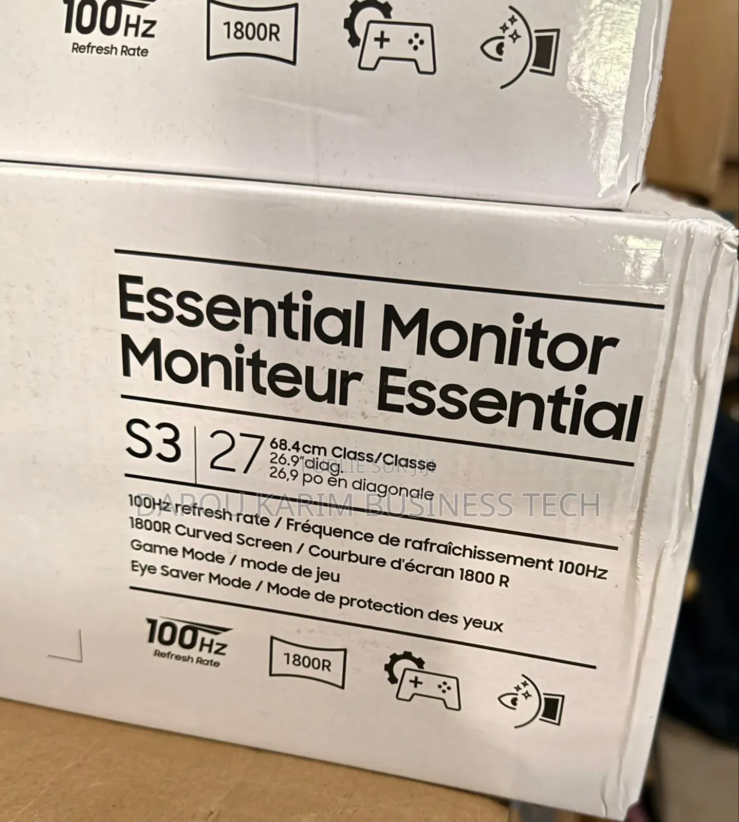 Samsung Essential S3 27 Pouces Incurvé