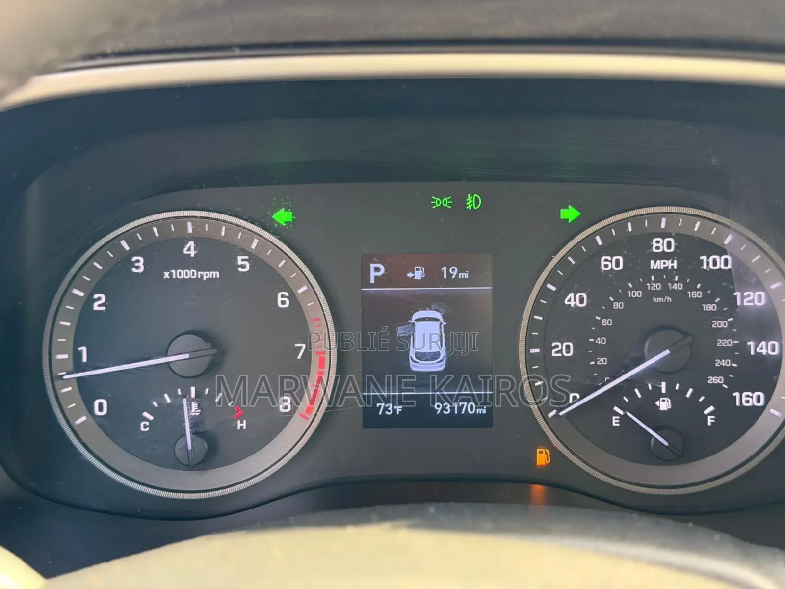 Hyundai Tucson 2019 Rouge