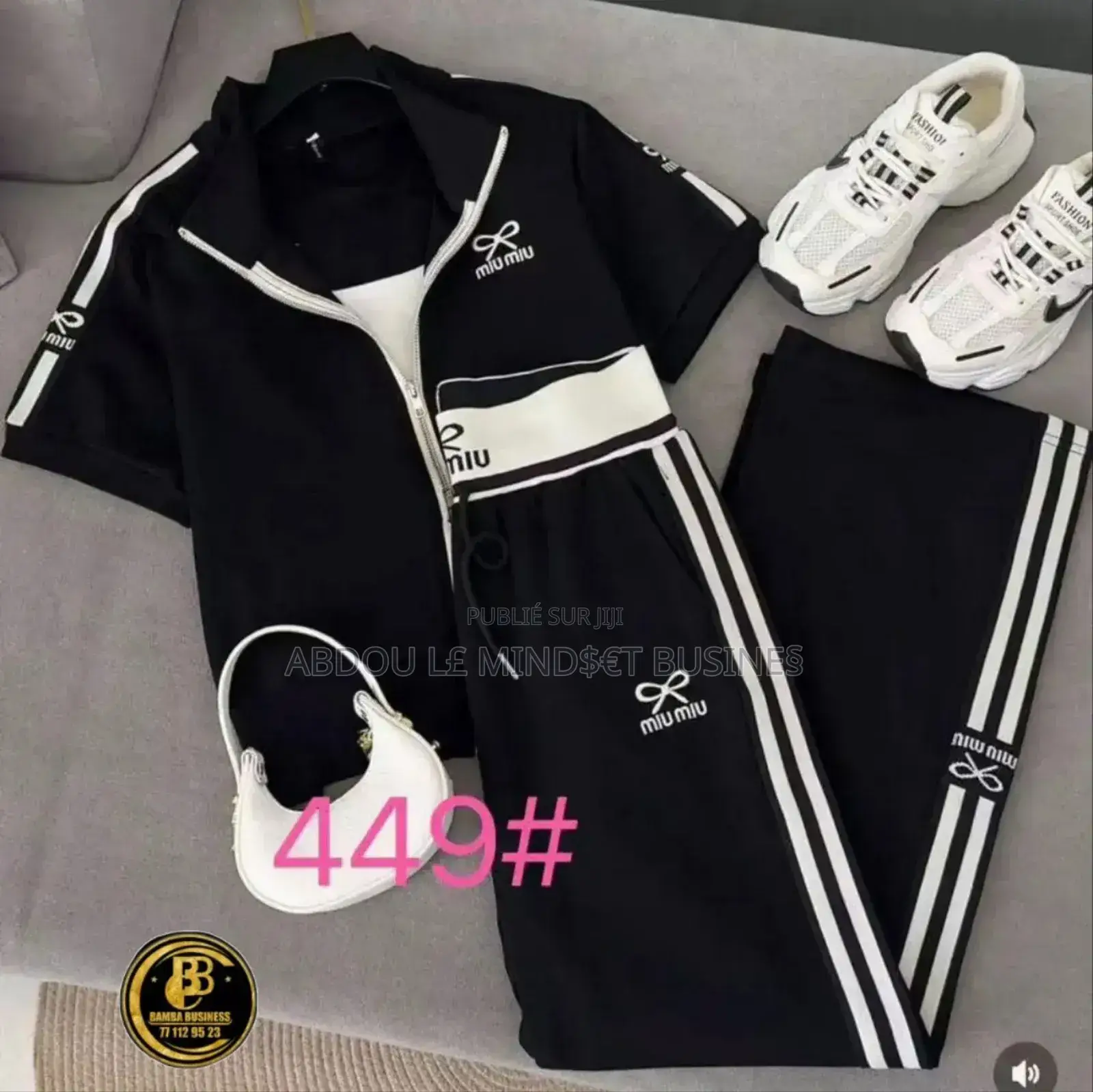 Ensemble Blouson Miu Miu Original Qualité Disponible