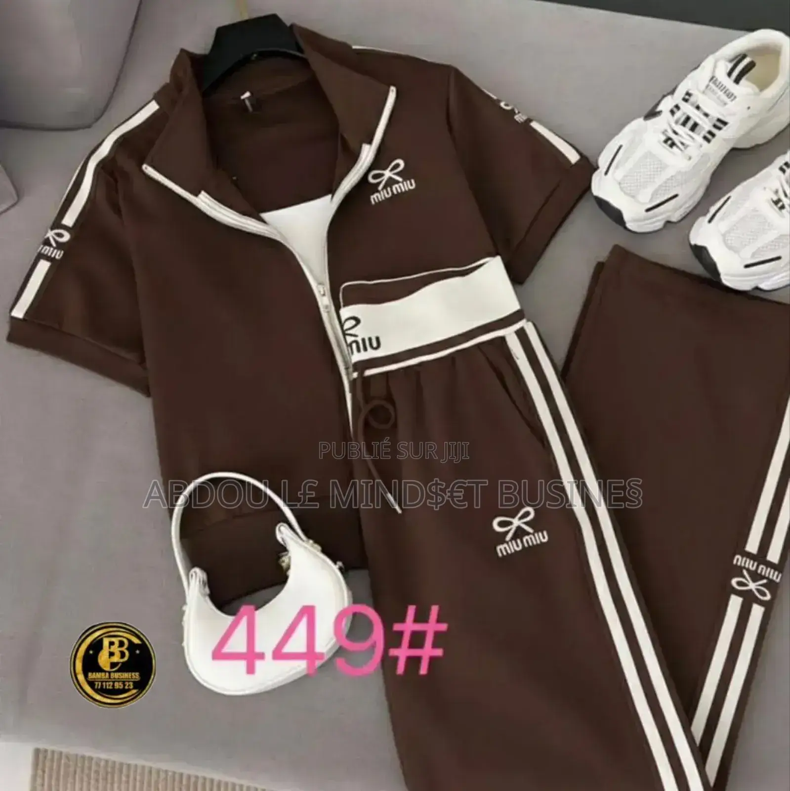 Ensemble Blouson Miu Miu Original Qualité Disponible