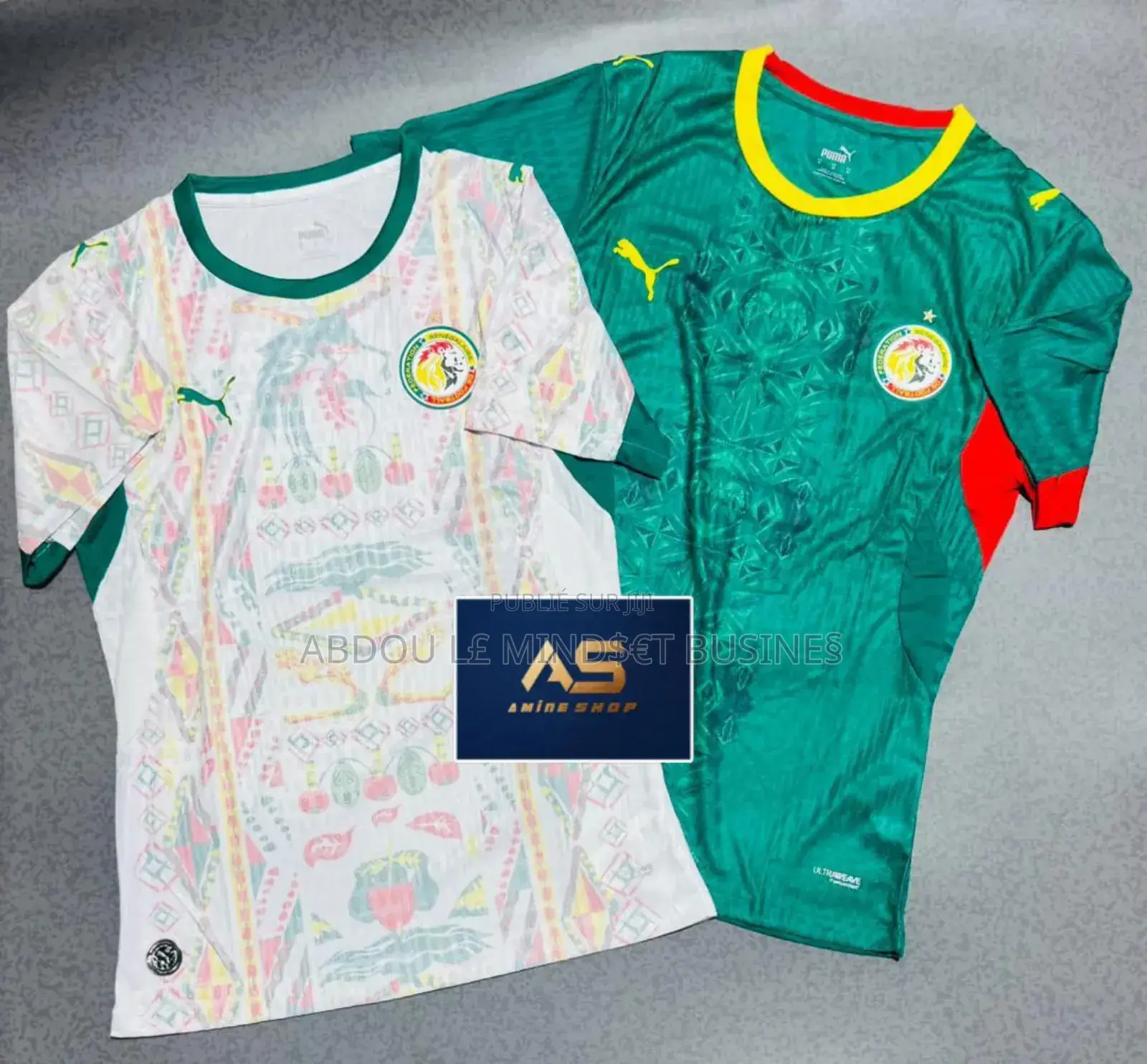 Nouveau Maillot Du Sénégal Authentique Disponible