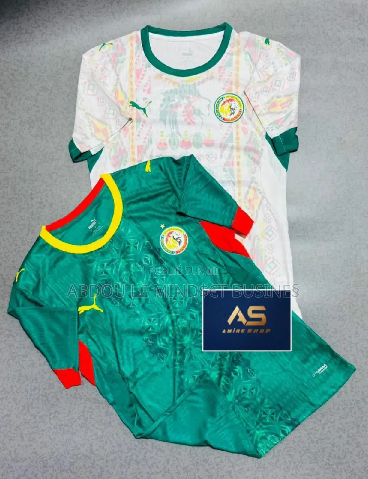 Nouveau Maillot Du Sénégal Authentique Disponible