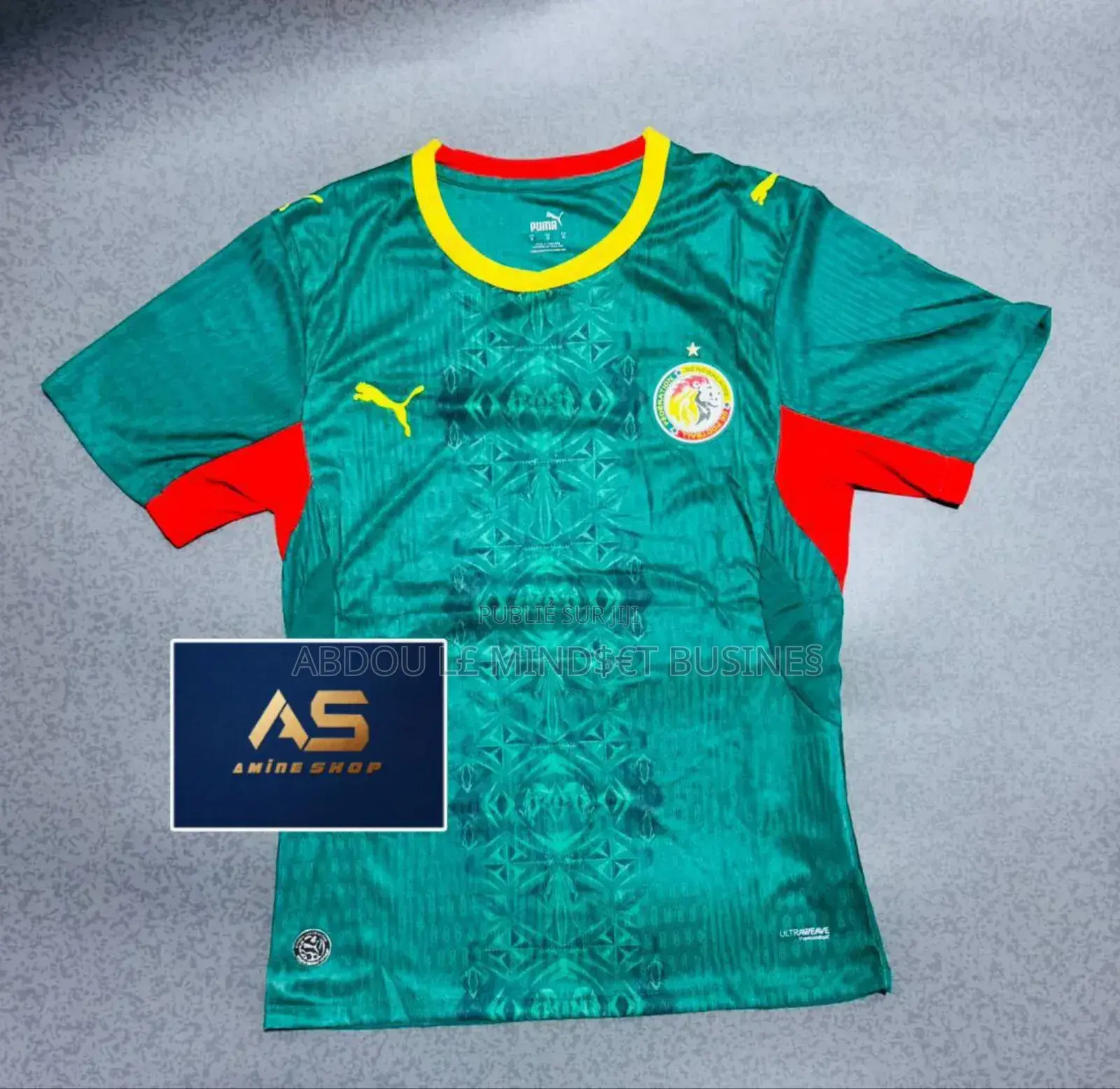Nouveau Maillot Du Sénégal Authentique Disponible