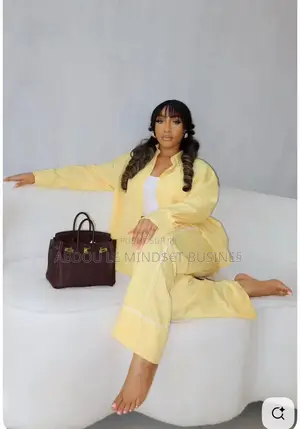 Ensemble Chemise Bas Large Coton Disponible