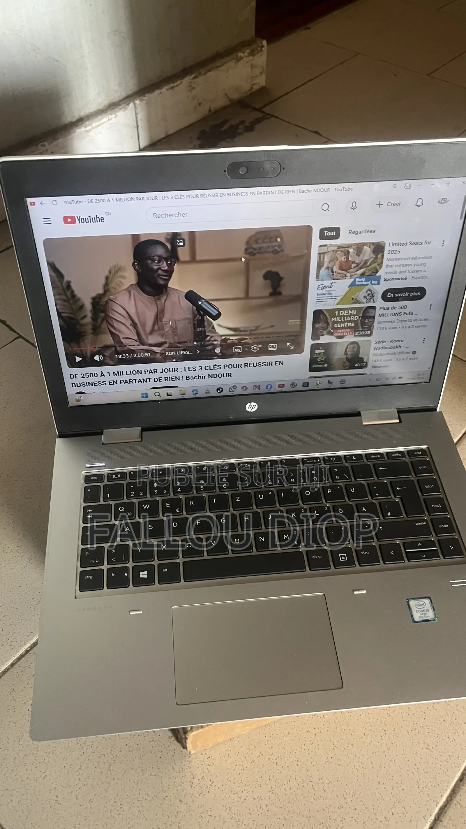 Ordinateur portable HP ProBook 645 8GB Intel Core i5 SSD 512GB