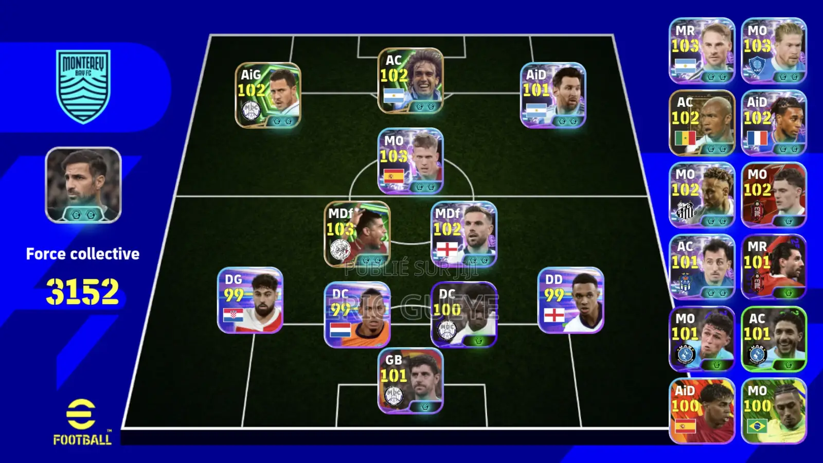 Compte Efootball