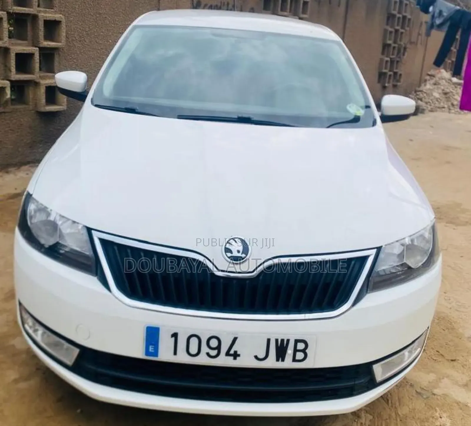 Skoda Rapid 2017 Blanc