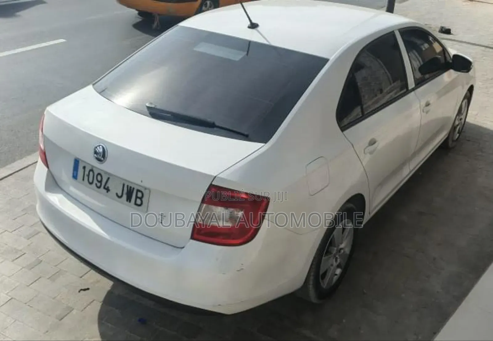 Skoda Rapid 2017 Blanc