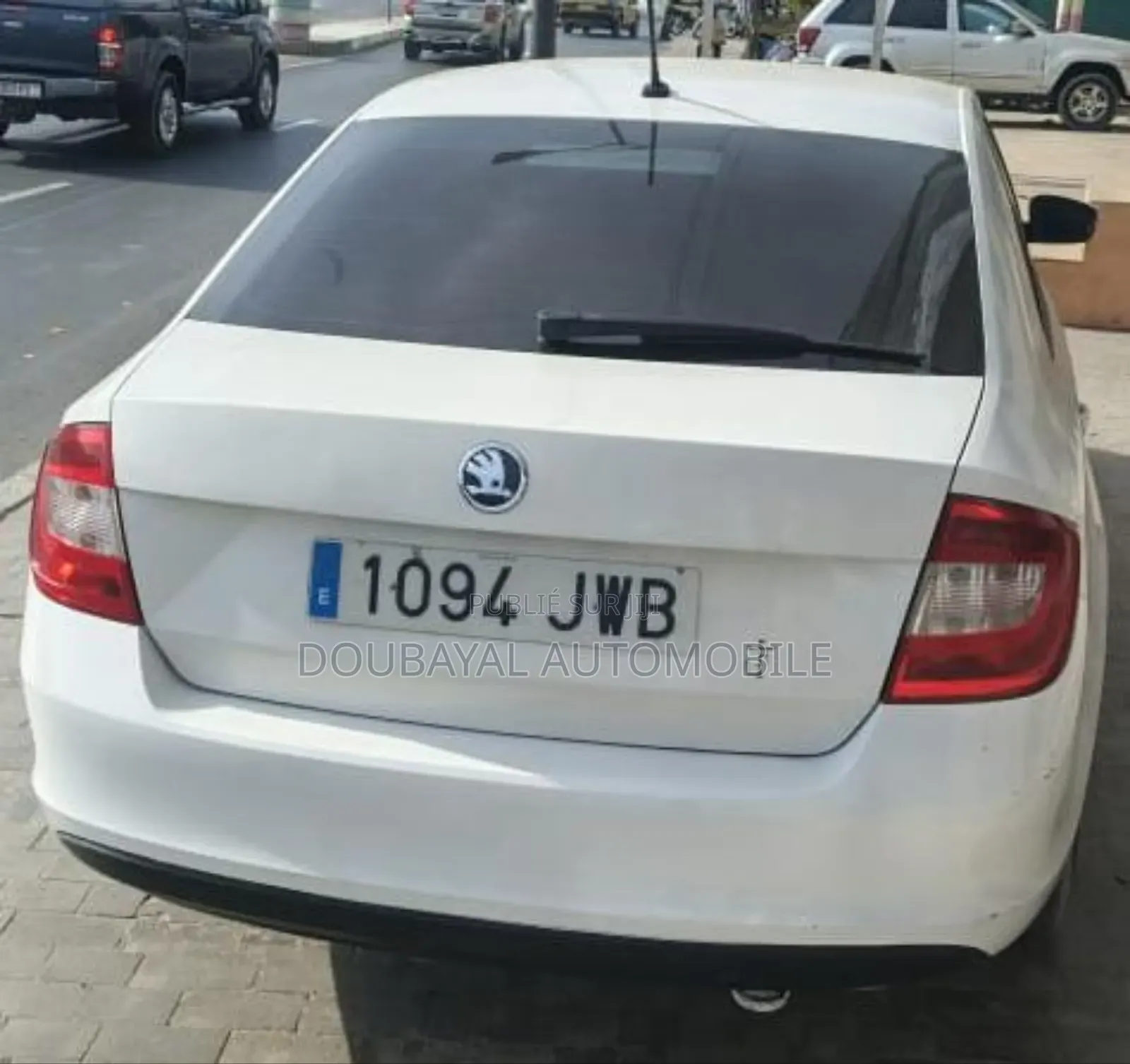 Skoda Rapid 2017 Blanc