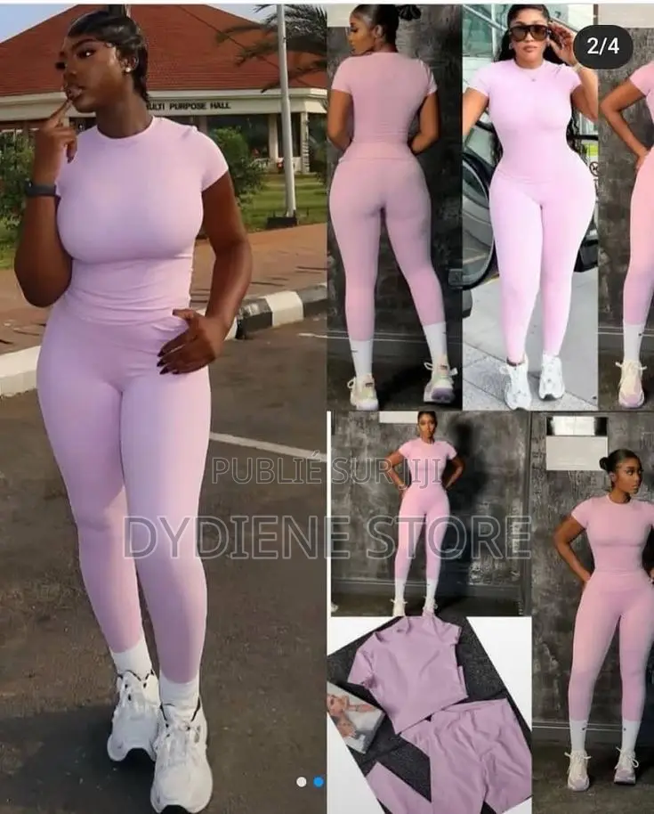 Ensemble Top Et Legging Xs S M L