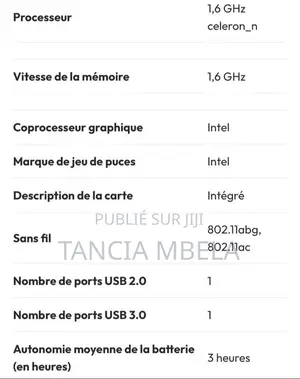 Nouveau Lenovo ThinkPad 11e 1GB Intel Celeron SSD 32GB